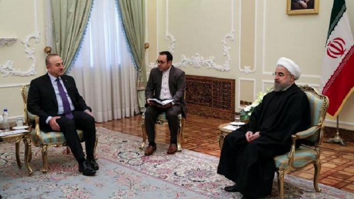 Außenminister Mevlüt Cavusoglu zu Gast im Iran